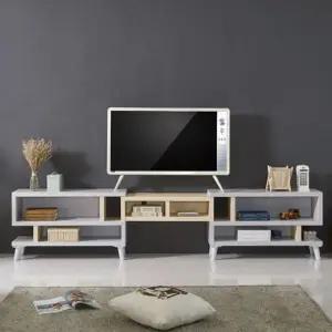 키루 멀티 확장형 TV 거실장 세트