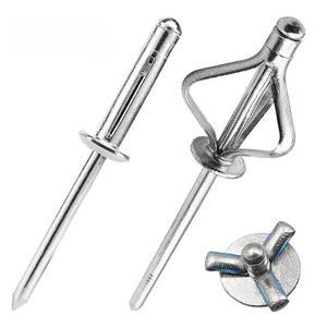 50피스 알루미늄 Trifold 블라인드 리벳 자동차 팝 구조 확산 전구