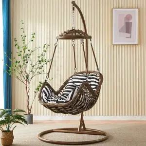 해이프 요람 그네의자 라탄 흔들의자 앤틱 인테리어 해먹