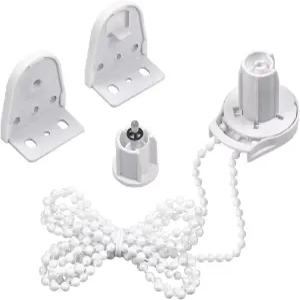 롤러 블라인드 교체 수리/하드웨어 키트 금속 브래킷 및 비드 체인 엔드 플러그가 있는 1인치(25mm) 그늘