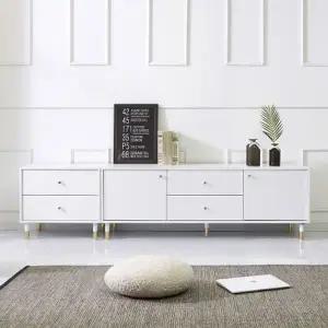 피어트 골드 거실장 세트