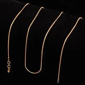 18K 체인 얇은 골드 목걸이