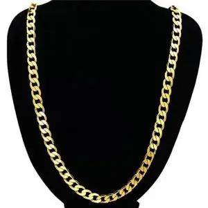 엔틱 볼드 체인 목걸이 골드