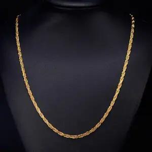 데일리 펜던트 패션 몬타나 꼬임 18kgp 목걸이