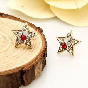 별 찜꽁 귀걸이