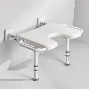화장실폴딩체어 안전 노인 요양원 의자 슈벤치 어르신 난간 병원 지지대