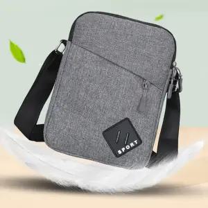 초경량 남성용 지퍼 크로스백 140g 여행 등산 멀티포켓 3컬러 남성가방 WUN5+7qSa