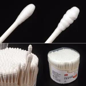 듀얼 종이면봉 양면 귀청소 면봉케이스 300p 화장품