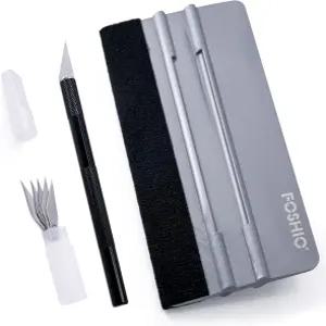 포시오 펠트 스퀴지 공예 나이프 윈도우 틴트 키트 비닐용 6인치 5PCS 블레이드 도구가 추가된 엑조 필름용