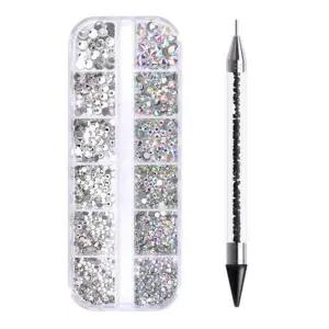 네이처스 파머 오로라 큐빅 네일 파츠 스톤피커 세트 네일큐빅파츠