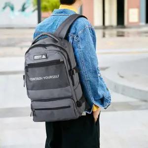 슬림백팩 고등학생 남자 수납 공간 많은 책가방 백팩 JWB9+8lKm