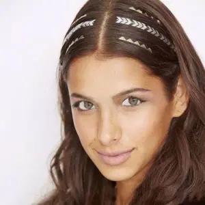 [골드스마일]타투 스티커 머리장식 스티커 타투모양