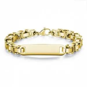 골드 스틸 모던한 남성 팔찌