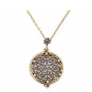 TOP셀러 할로우 스노우 목걸이 펜던트