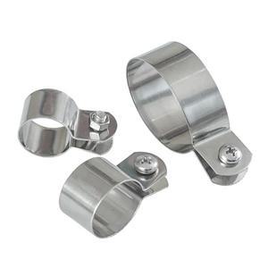 나사 너트 호스 클램프 고정 하드웨어 304 스테인리스 스틸 접지 클립  말등 직경 10mm-60mm 파이프 버클