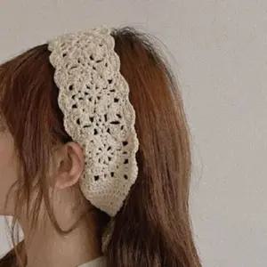 손뜨개 헤어밴드 겨울 패션아이템 귀도리 패셔너블 DkL7+4qmy