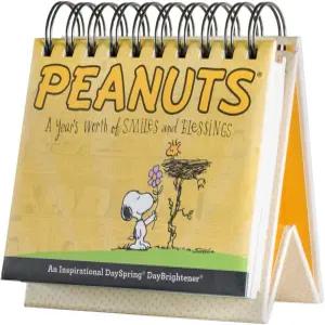 데이스프링 - 땅콩 미소와 축복 영구 달력(75668) 노란색