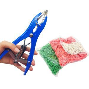 가축 돼지 염소 제거용 겸자 확장 클램프 탄성 고무 링 농장 동물 무혈 꼬리 절단 펜치