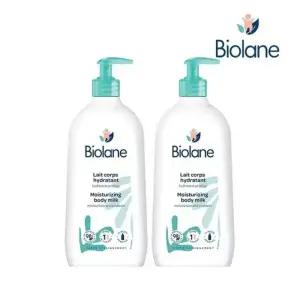 비올란 모이스처라이징 바디밀크 350ml x2개 베이비 키즈 신생아 고보습 로션크림