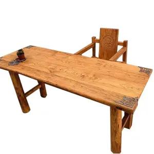 테이블 원목 상판 업소용 통나무 전통주점 고재 바테이블