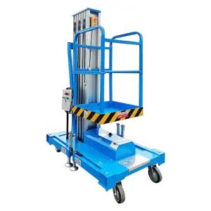 소형 공중 작업차 리프트 유압 화물 전기 사다리