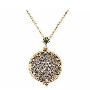 TOP셀러 할로우 스노우 목걸이 펜던트