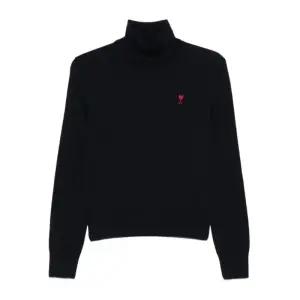 로고 자수 터틀넥 스웨터 FKS827001 414