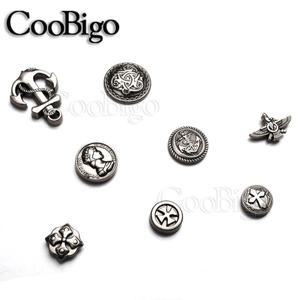 Concho-리벳 스터드 스파이크 압정 가죽 장식 가방 벨트 의류 신발 50 세트  DIY 공예 액세서리 앵커 크로