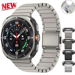 삼성호환 갤럭시호환 시계 울트라 47mm 손목 밴드 팔찌 용 마그네틱 스테인레스 스틸 스트랩 액세서리 교체