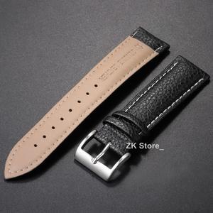 남여공용공용  송아지 가죽 시계 밴드   수제 바느질 손목 18mm  20mm  22mm