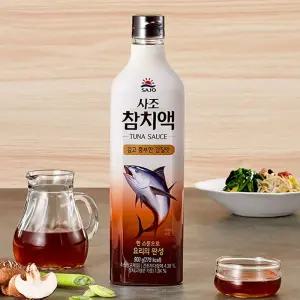 국 찌게 조미료 참치액 감칠맛 엑기스 참치액 900ml