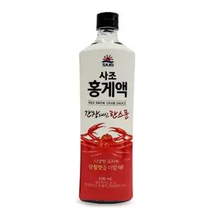 감칠맛조리 사조 홍게액 다양한요리 천연조미료 900ml
