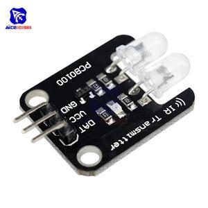 Diymore PCB0100 Arduino호환 전자 빌딩 블록용 2 채널 적외선 송신기 모듈 IR