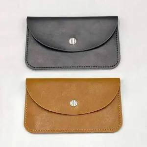 스티치가죽 동전 지갑 태국 일본 지폐 베트남 엔화 여행 유럽