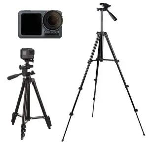 촬영 거치대 오즈모 액션캠 블랙 카메라 스마트폰 삼각대