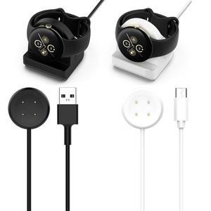 데스크톱 도크 충전기 어댑터  구글 픽셀 워치 3 41mm 45mm  2 실리콘 미끄럼 방지 스탠드 거치대