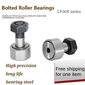 2/4pc CF KR CF10 KR10 캠 플로워 니들 롤러 베어링 휠 및 핀