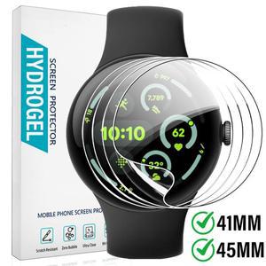 3-30피스 구글 픽셀 시계 4 41MM HD 투명 화면 보호기 안티 스크래치 필름 Smartwatch 액세서리에 대 한 소
