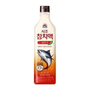 사조 참치액 칼칼한맛 900ml
