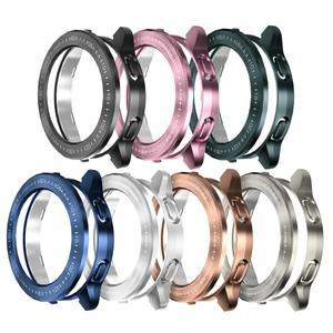 샤오미호환 Mi Watch S3 케이스 액세서리 용 커버 PC 보호 쉘 전기 도금 와이어 드로잉  + 베젤