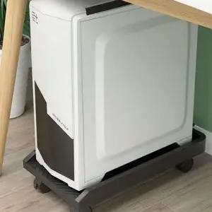 받침대 컴퓨터 이동식 바퀴형 본체 데스크탑 스탠드 이동