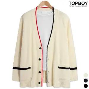 [탑보이][탑보이] 남녀공용 빅 오버핏 가디건 (NL013)