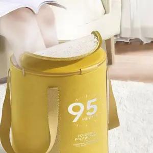 여행용 접이식 족욕 휴대용 족욕통 캠핑용 발세탁 야외용 가방