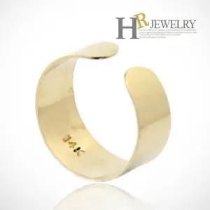 [호림쥬얼리]14K정품)한쪽)뚫지않은형(HR)14K 민자 귀찌(1pcs)