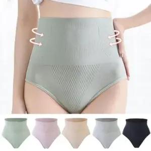 임부용팬티 매쉬 하이웨스트 임부팬티 204866 5종1세트(M-XL)