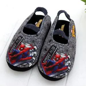 [레노마 이너웨어]스파이더 맨 남아 파워업 실내화덧신 BK_GN