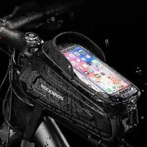 가방 거치 스마트폰 자전거 프레임 방수 탑튜브 수납