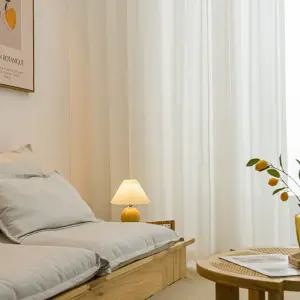 커튼 나비주름쉬폰 거실 카페 차르르 길이조절 인테리어