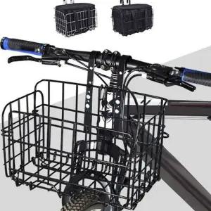 탈부착 수납 접이식 바구니 핸들 자전거 미니벨로 킥보드바구니