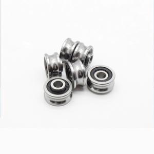 2개 SG20 U V 홈 딥 그루브 볼 베어링 트랙 롤러 가이드 휠 (봉제 레이저 조각 절단기용)